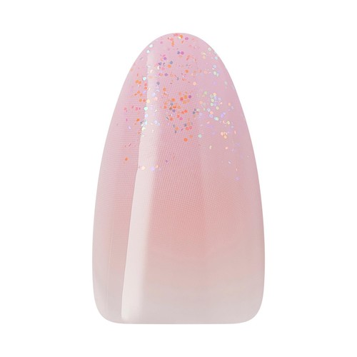 Gel Fantasy Allure Press On Nails Almond, 'Glide', Pink, Medium Length, Ready... - Imagen 8 de 8