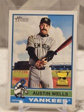 2025 Topps Heritage - High Number SP Austin Wells #441 Bicentennial /200