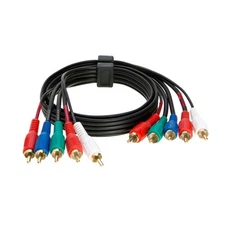 5RCA Male Component Video/Audio Cable, Gold Plated 3ft, 6ft, 12ft, 25ft, 50ft...