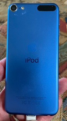 Apple iPod Touch 6th Generation Blue A1574 (Locked) Cracked Screen