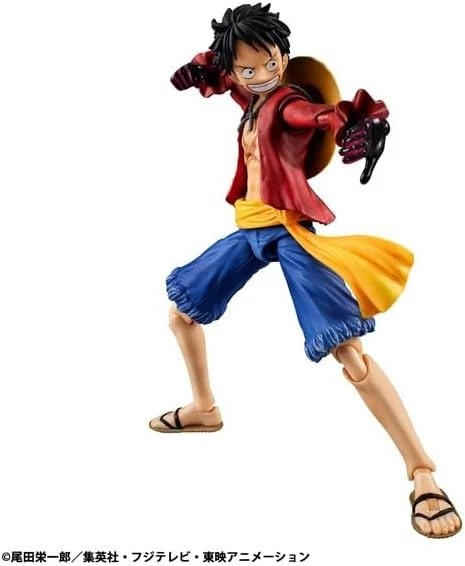 Figura de acción Variable Action Heroes Luffy Armament Haki ver One Piece MegaHouse Foto 2 de 4