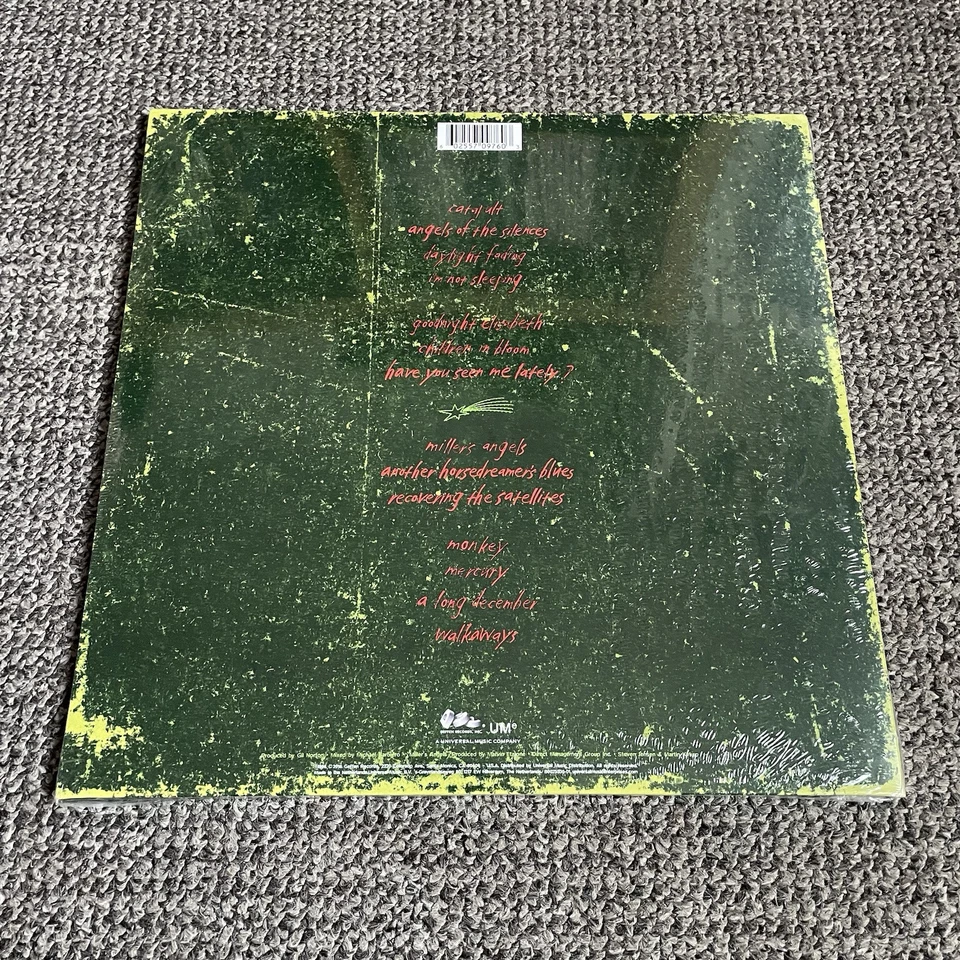 Counting Crows – Recovering The Satellites Vinyl Record SEALED 2xLP Black 2017 - Image 2 of 4