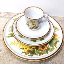 Vintage Milkasa Natural Beauty #C9060 - 4 Pc Set-"Fresh from the Garden" Design