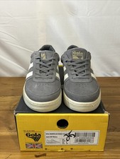Suede Gola Grandslam Ash /Off White NEW IN BOX - Women  s Size 8/39