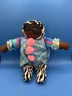 Vintage! 1986 African American Zebra- Ears Cabbage Patch Kids  Doll 1988  Mask