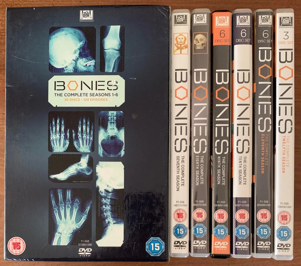 Bones The Complete Series 1-12 DVD Box Set - Image 2 of 4