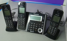 Panasonic KX-TGF370 Link-to-cell Bluetooth Convergence Phone System 3 Handsets