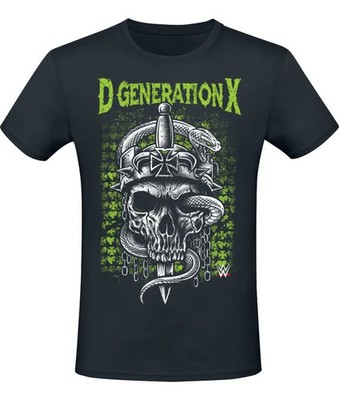 WWE T-Shirt Herren DX schwarz Fan-Merch, TV-Serien, WWE/Wrestling