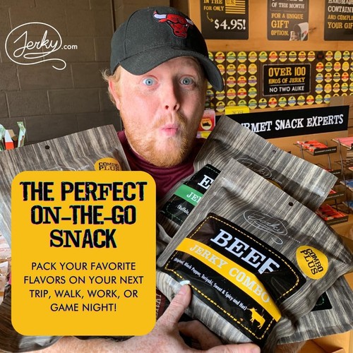 Beef Jerky Combo - Featuring Flavors Hot, Teriyaki, Original, Sweet & Spicy, ... - 第 6/9 張圖片