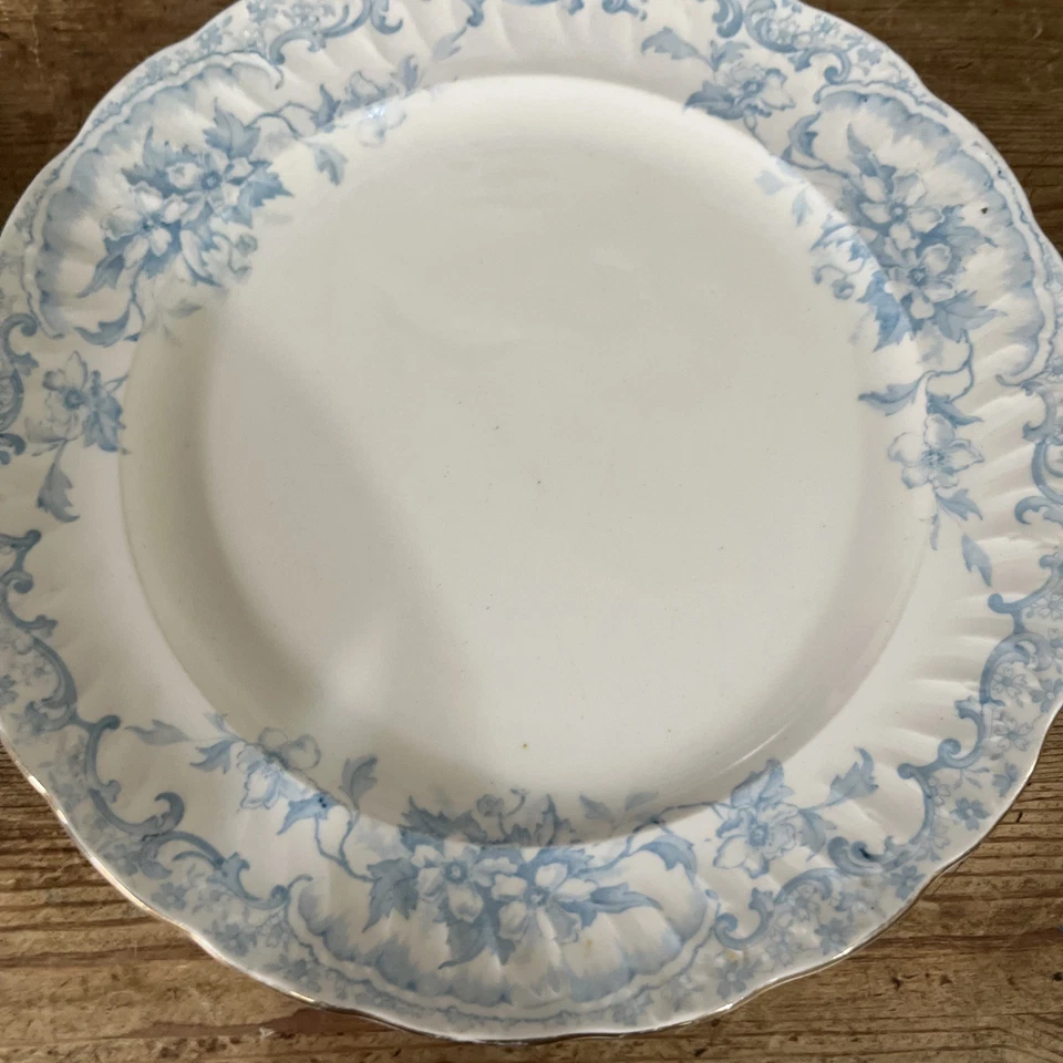 5 x Vintage/Antique Sampson Bridgwood & Son Dinner plates 24cm - Image 3 of 4