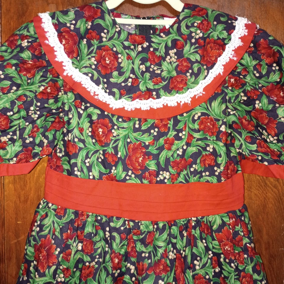 Vestido de Navidad vintage para niños Talbots niñas talla 14 Foto 2 de 4