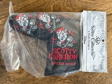 Scotty Cameron 2024 Speed Shop “Speed Demon” Black & Red Blade Headcover