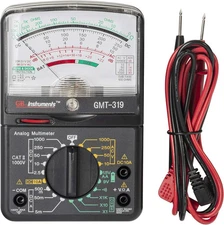 GMT-319 Multimeter Tester, RJ-45 & RJ-11, 7 Function / 19 Range 1000V Black