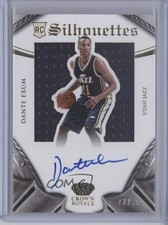 2014-15 Panini Preferred Rookie Silhouettes Auto 72/99 Dante Exum #320 Auto h2o