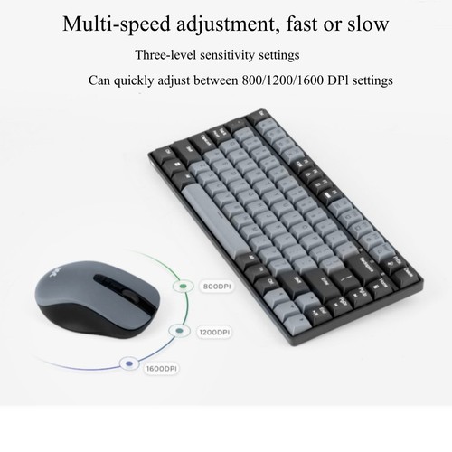 Original Lenovo Xiaoxin K1P Wireless Keyboard & Mouse Set -Silent Typing Edition - 第 8/17 張圖片