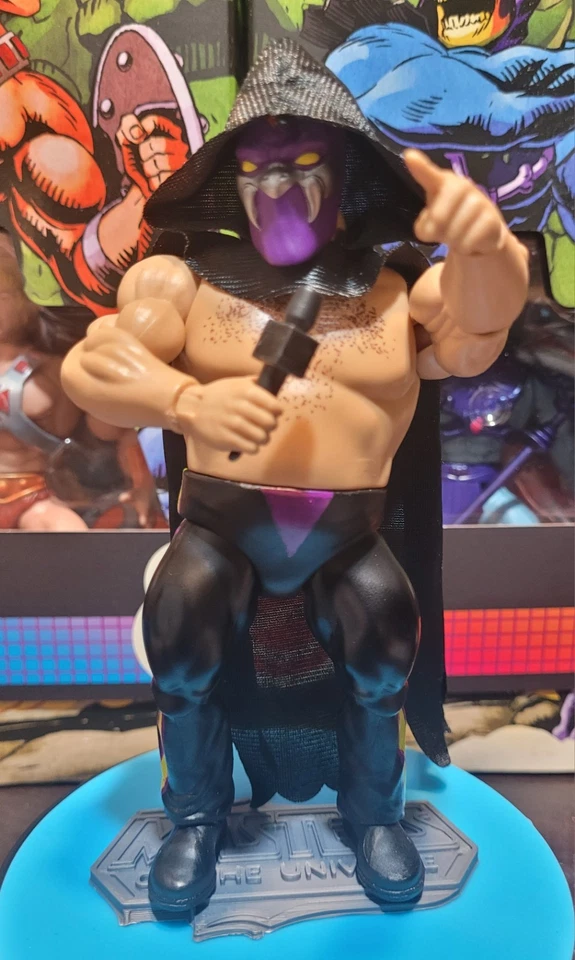 MOTU Masters of the Universe Origins PERSONALIZADO FAT Foote wresthler mashup reimagen Foto 3 de 4