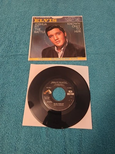 Elvis - RCA 447-0651 GSS - Joshua Fit The Battle - 45 RPM