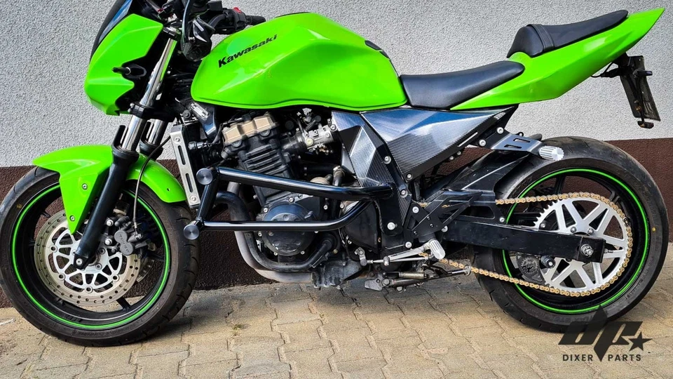 Juegos Traseros - Reposapiés Clavijas Subcage Kawasaki Z750 (2004-2006) Stunt Control Race Foto 3 de 4