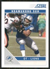 2011 Score #100 Ndamukong Suh Detroit Lions 52667