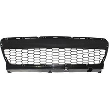 Front Bumper Grille Textured Black For 2007-2009 Mazda 3 Sedan Sport Type Model