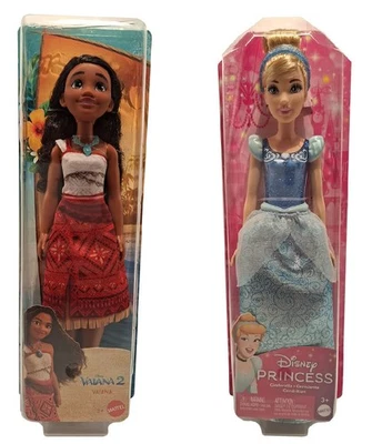 Disney Modepuppen Vaiana 2 o. Prinzessin Cinderella Puppe Sammlerfiguren Auswahl - Bild 1 von 4