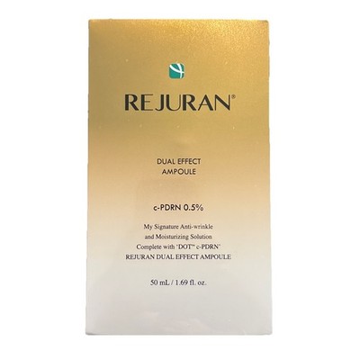 REJURAN  Dual Effect Ampoule, DOT DUAL cPDRN  Larger Size  Salmon DNA Face Se...