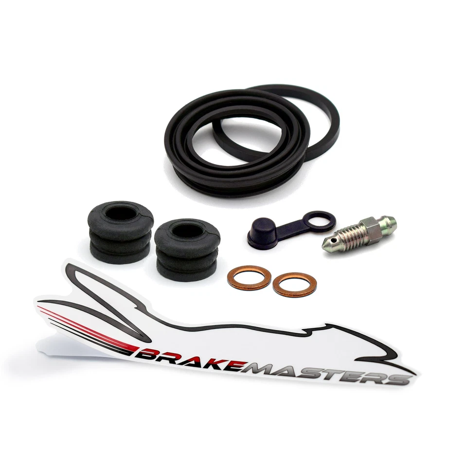 Suzuki GN400 TX 1981 front brake caliper seal boots rebuild repair kit set Foto 2 de 4