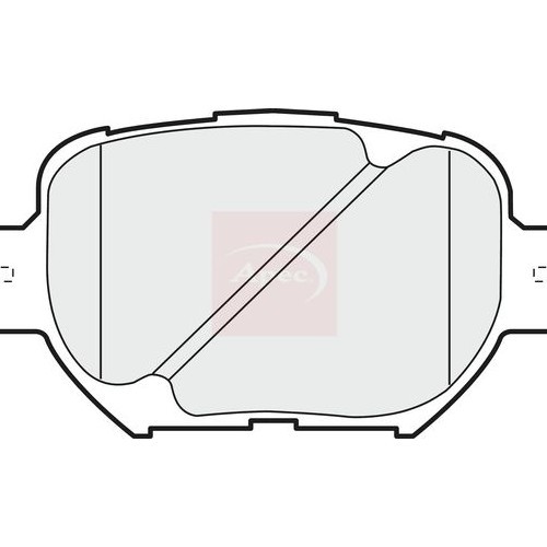 For TOYOTA VISTA Sal V5 1998 to 2003 BRAKE PADS (FRONT) (R90) PAD1180