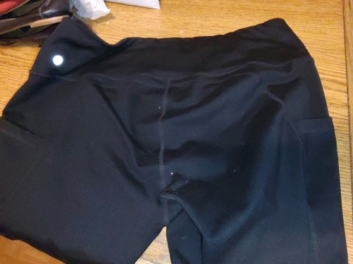 Woman Within elastic waist pull on capri PLUS size 1X 22/24 PETITE stretch black - Picture 5 of 6