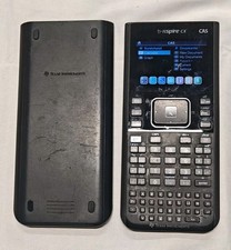Texas Instruments TI-Nspire CX CAS Graphing Calculator with Cover - Black