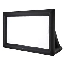 20FT Outdoor Cinema Screen Inflatable Frame 250W Pump Durable Build