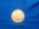 1947 Walking Liberty Half Dollar (orange)