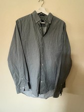 Gant Men's Button Down Shirt Nordic Geo Print Size Medium Long Sleeve Preppy