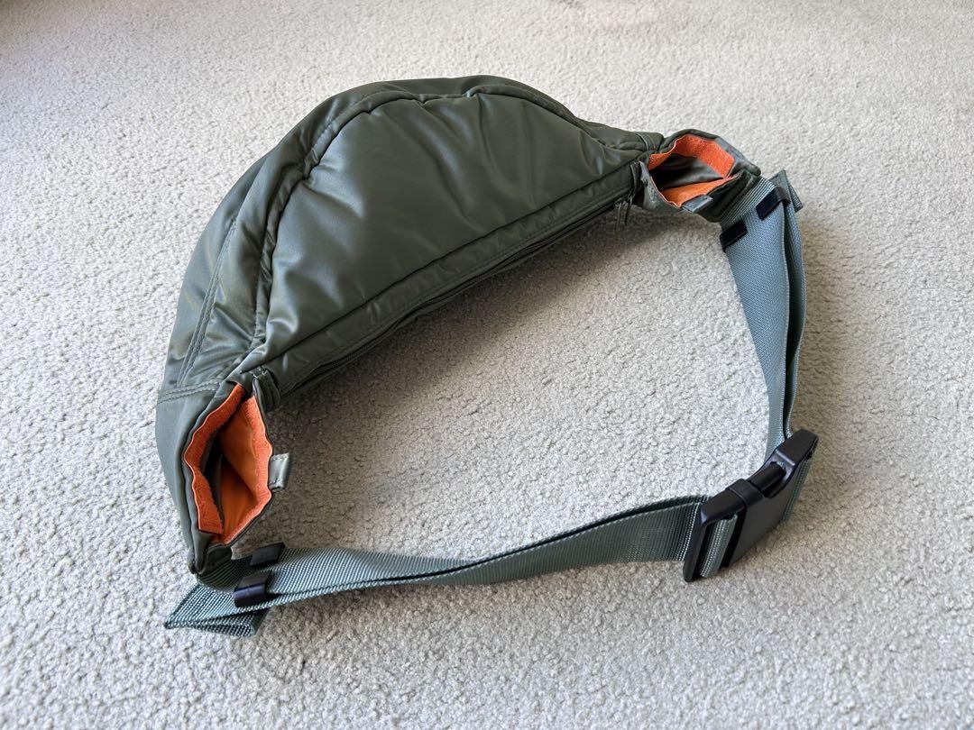 PORTER TANKER WAIST BAG (L) Sage Green From Japan | eBay PORTER TANKER WAIST BAG (L) Sage Green From Japan | eBay