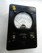 Bell System Ohms Points Tester Meter KS-8455 Untested Model 324