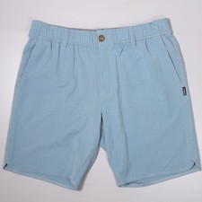 O'Neill Hybrid Standard Fit Shorts Blue Stretch Quick Dry Mens Medium x 8"