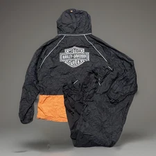 Harley Davidson Rain Suit Men’s 3XL Biker Riding Gear Windbreaker Coat Jacket