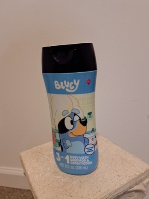 Bluey 3 In 1 Body Wash, Shampoo & Conditioner  8 Fl Oz Berry Scented