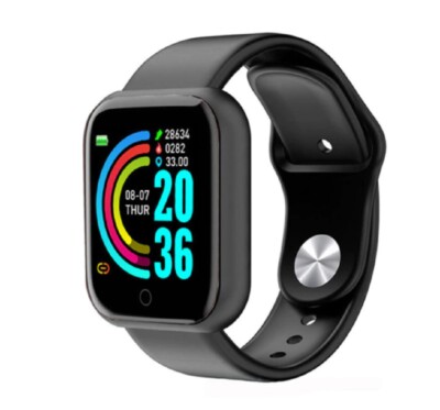 Bluetooth Smart Watch Blutdruck Pulsmesser Sport Fitness Tracker