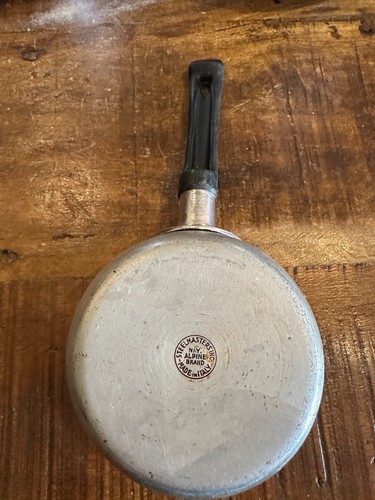 Juego de 4 cacerolas/ollas de aluminio marca Alpine Steel Masters vintage hechas en Italia - Imagen 5 de 10