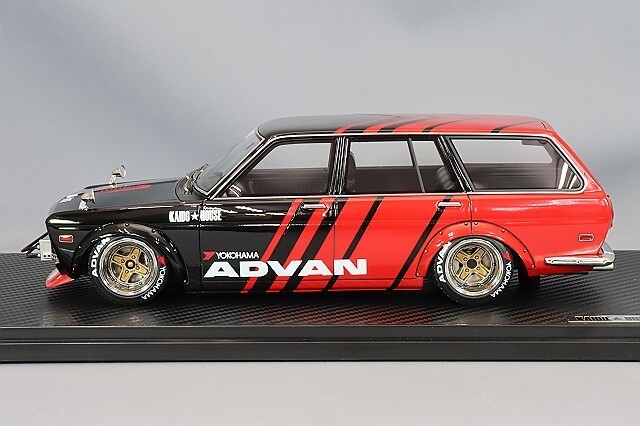 ミニカー IG31481/18 Datsun Bluebird (510) Wagon IG2884 Datsun Bluebird (510) Wagon Light Blue – ignition model
