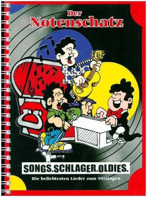 Thumbnail - Der Notenschatz (melodie & Akkorde) | Songbook Für Gitarre, Gesang |