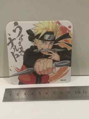 NARUTO Naruto Kunai art coaster 50th Anniversary Weekly Shonen