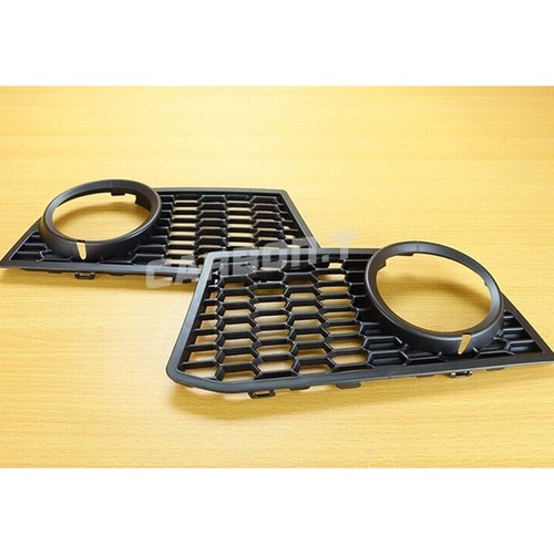 Fog Light Grille Covers With Holes for BMW 5er F10 F11 2011-2014 M Sport Package - Picture 2 of 6