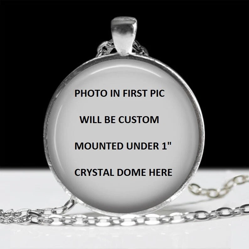 ANIMAL CUERNO DE ALCE MARRÓN Colgante Dije En Plata de Ley 925 Collar 20" Foto 2 de 4