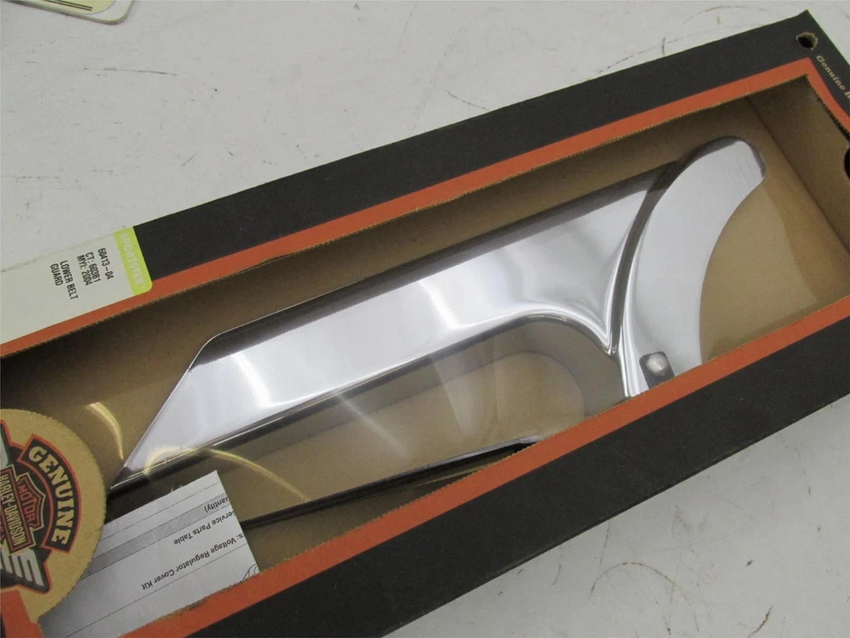 Protetor de cinto inferior Harley Davidson genuíno NOS cromado 60413-04 - Imagem 3 de 4