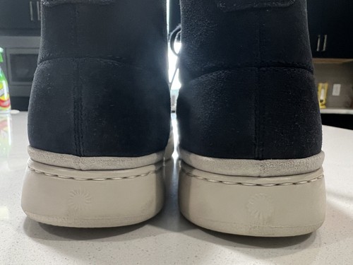 UGG Men’s Cali Sneakers High Top In Navy Suede Size 11 MSRP $140 - Picture 11 of 12