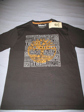 Timberland Youth Designer Basic Tee - Black -Medium 10-12 - Brand New With Tag