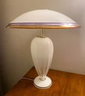 Elegant Murano Glass Table Lamp Late 20th Century