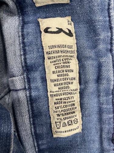 Vintage Denim Blvd Jeans Gr. 3 High Rise Waist mit süßen Falten - Bild 7 von 8